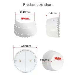 Set valvă inteligentă apă 3/4 Wi-Fi DN20 cu 1–6 senzori detectare scurgeri, Tuya Smart