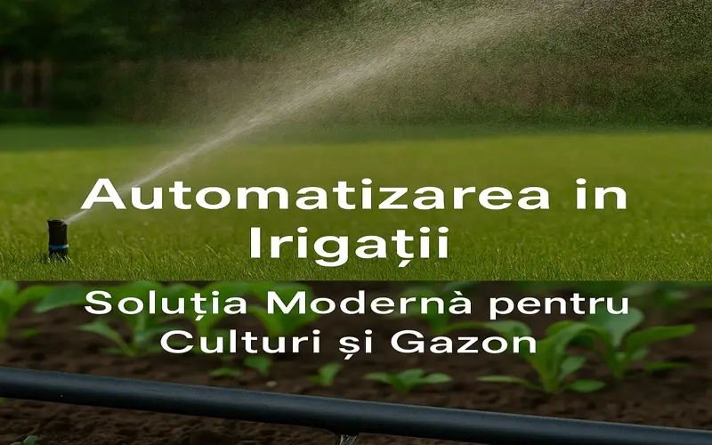 Automatizarea în Irigații: Soluția Modernă pentru Culturile Agricole și Gazon